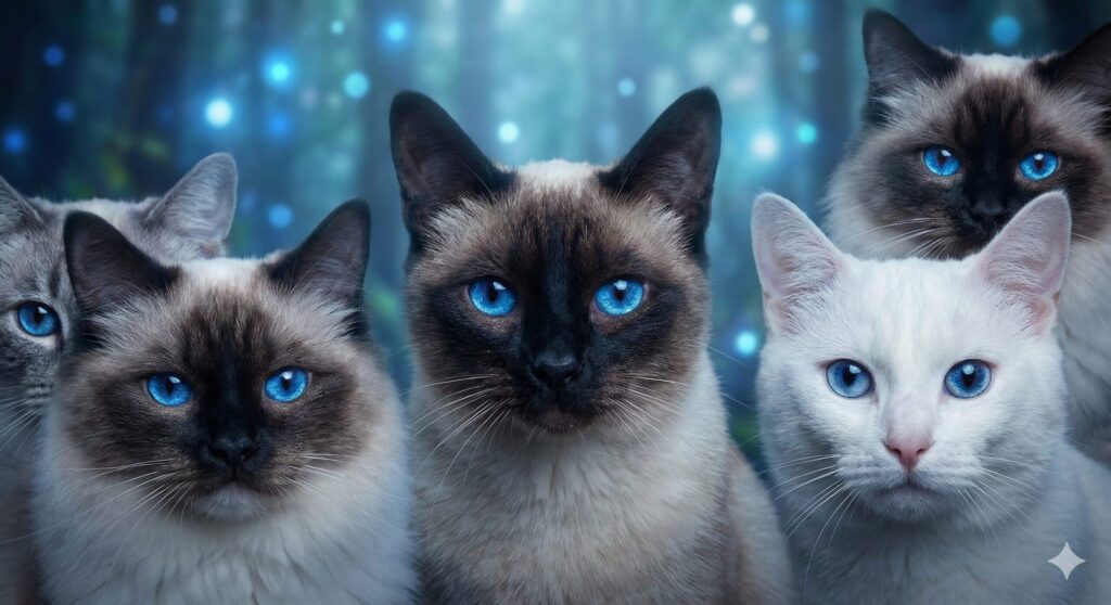 猫 種類 青い目