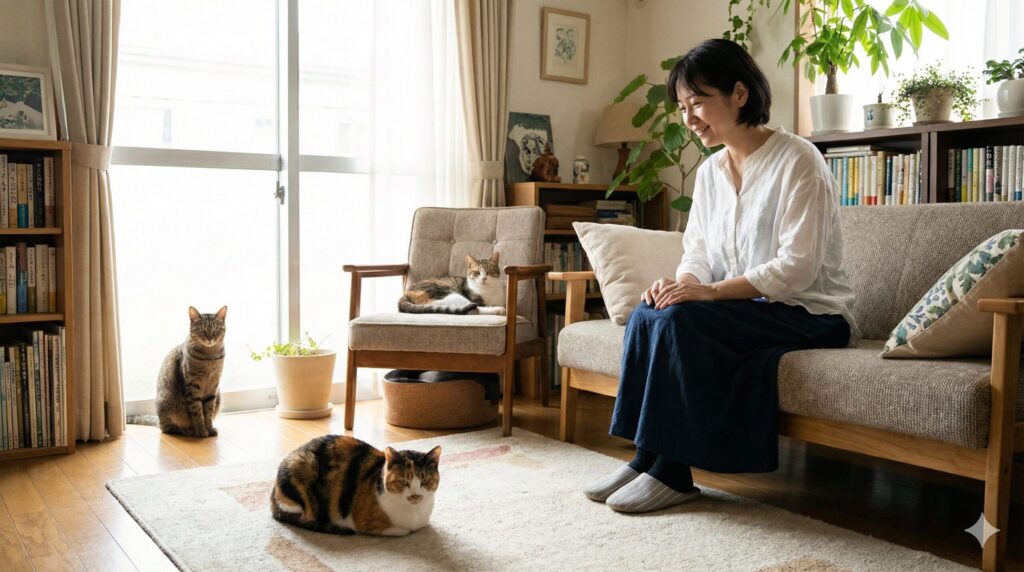 猫 座り 方 種類